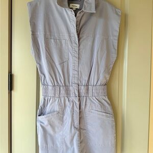 Pistola Women's Dress in Soft Gray